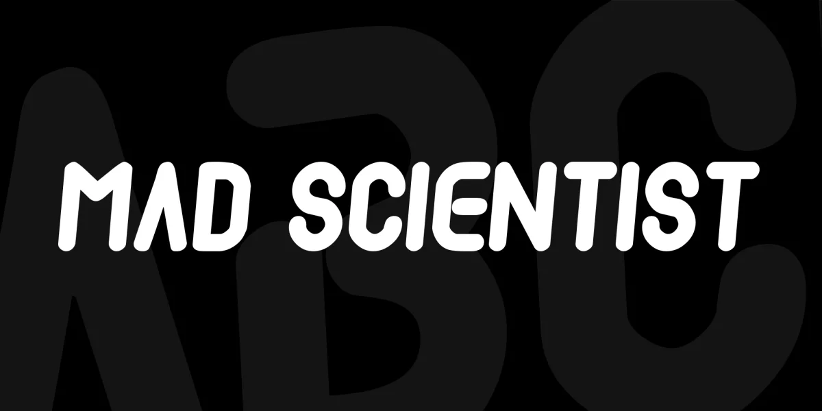 Mad scientist Font