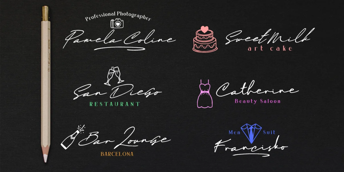 Maddison Signature DEMO Font preview 2