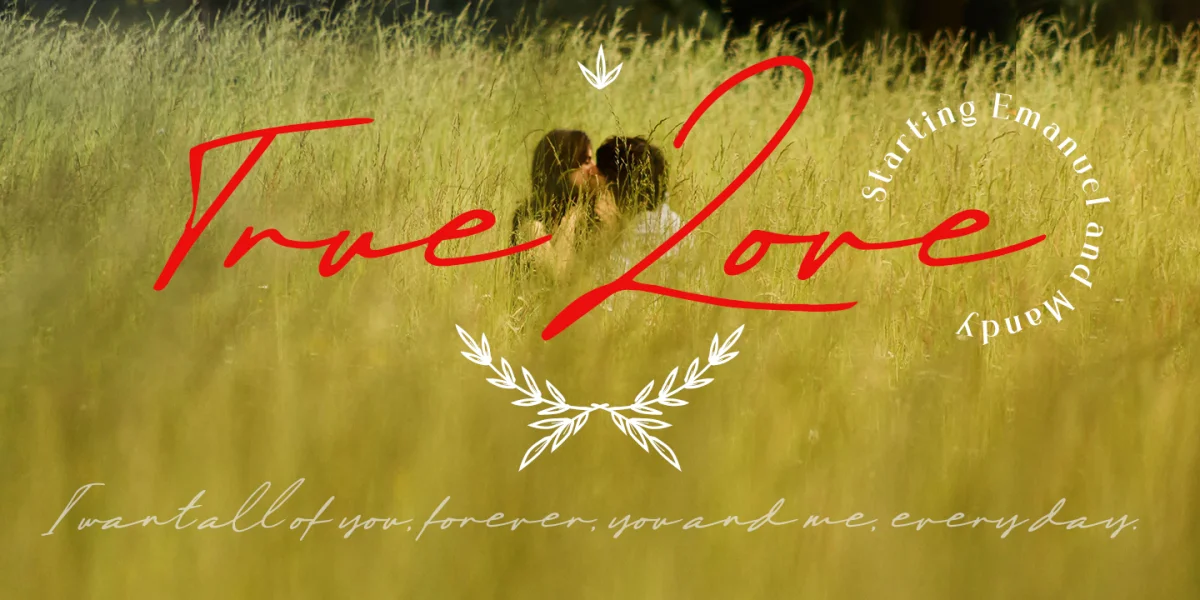 Maddison Signature DEMO Font preview 6