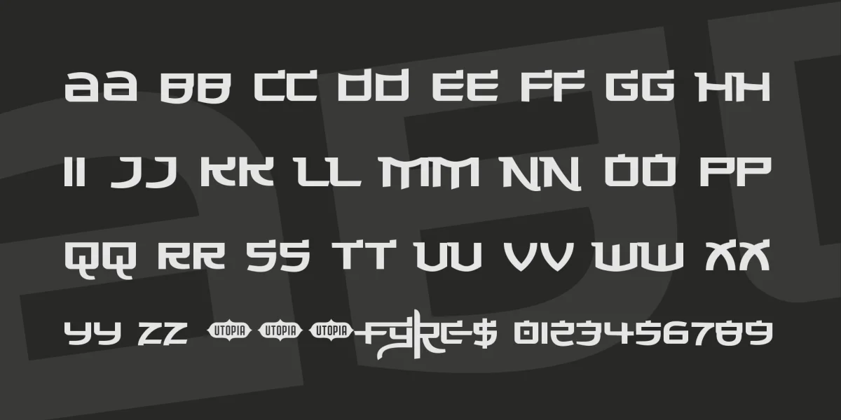 Made in China Font preview 3