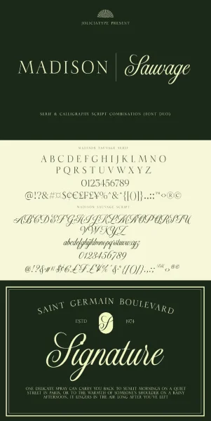 Madison Sauvage Font