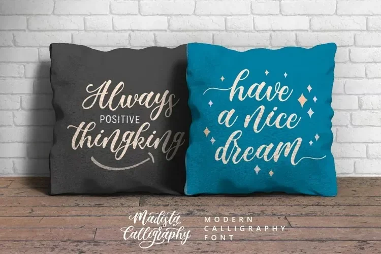 Madista Calligraphy Font preview 4