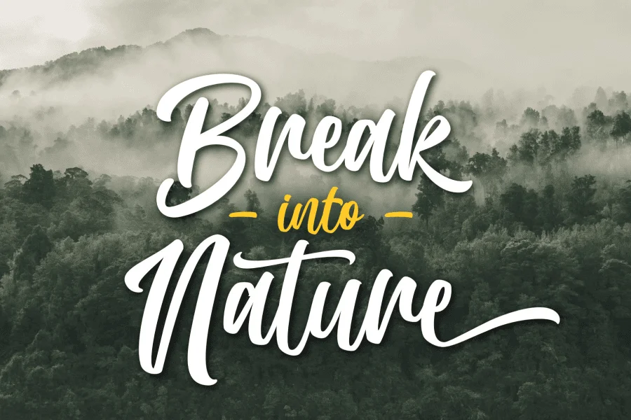 Madistone Font preview 2