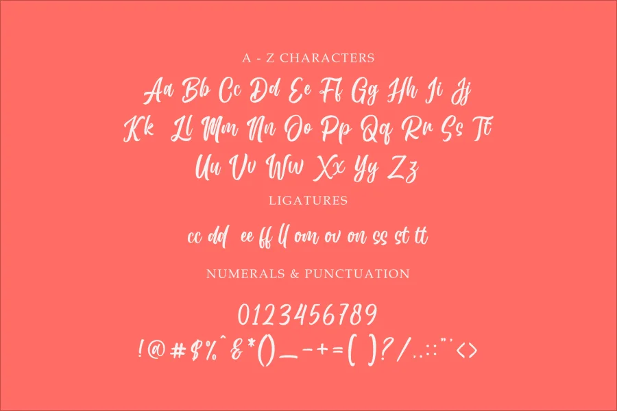 Madistone Font preview 4