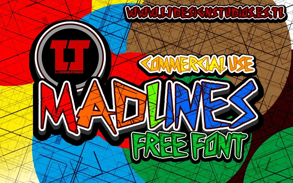 MadLines Font preview 2