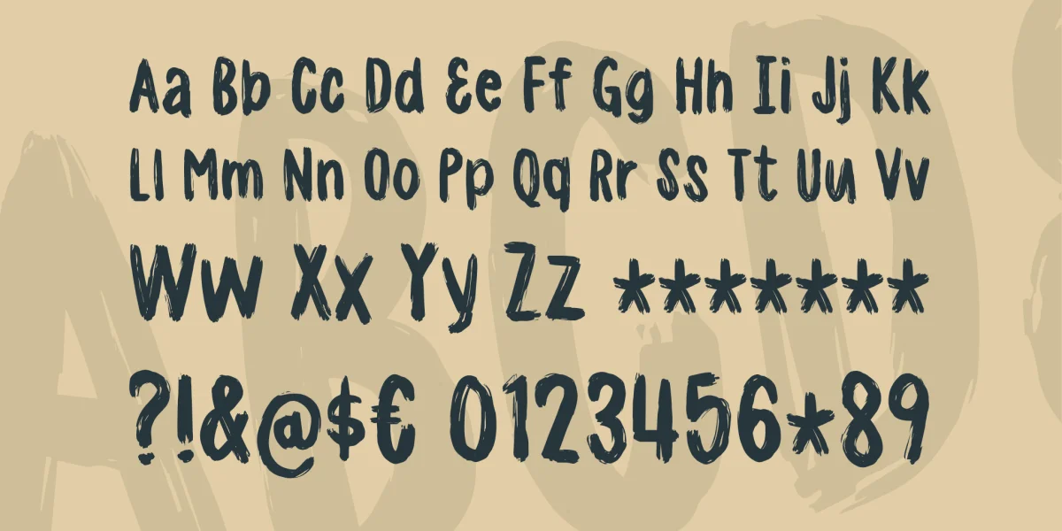 Madpakke DEMO Font preview 3