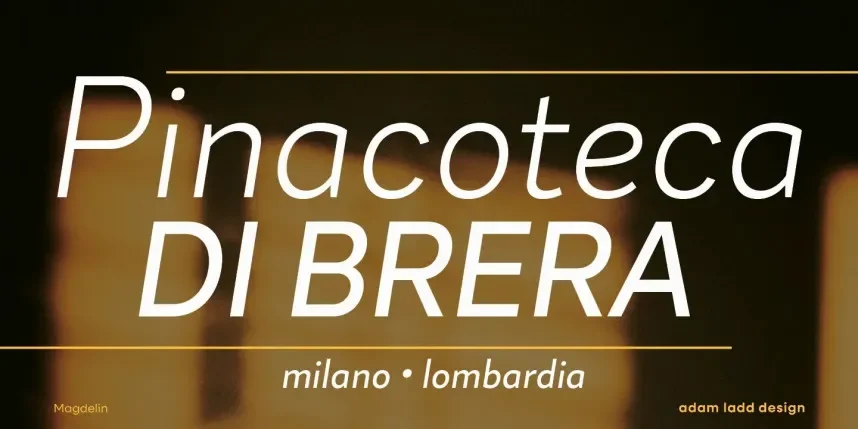 Magdelin Font Family preview 3