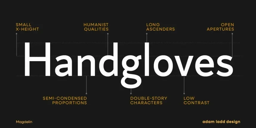 Magdelin Font Family preview 6