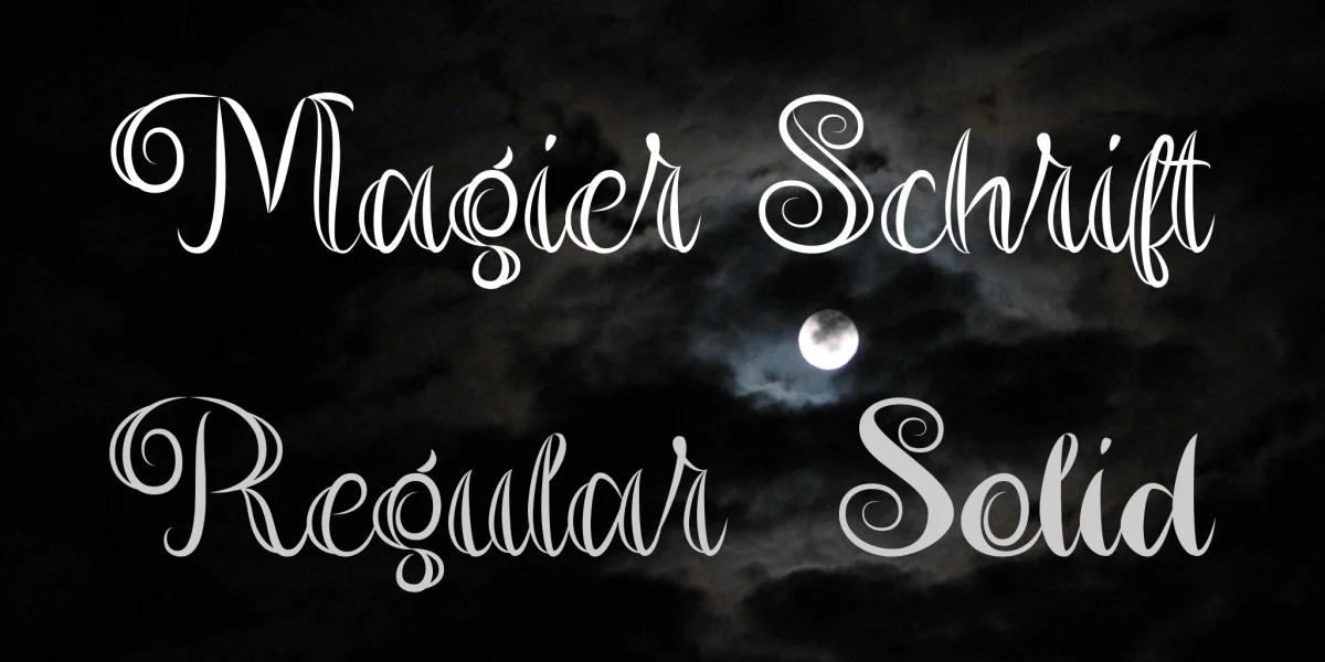Magier Schrift Font Family