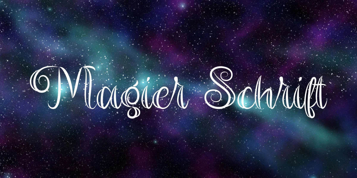 Magier Schrift Font Family preview 2