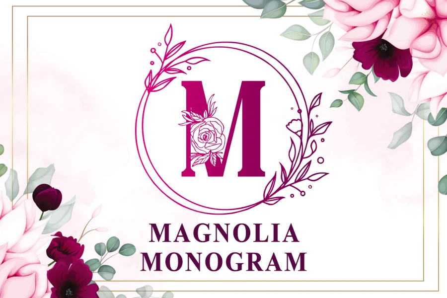 MAGNOLIA MONOGRAM Font