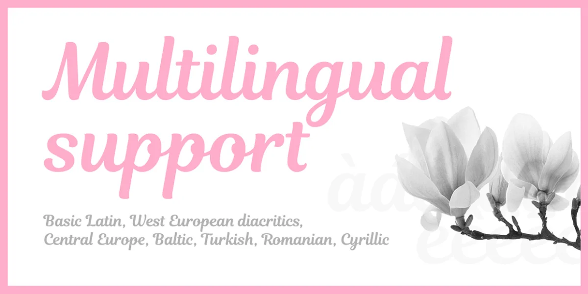 Magnolia Script Font preview 2