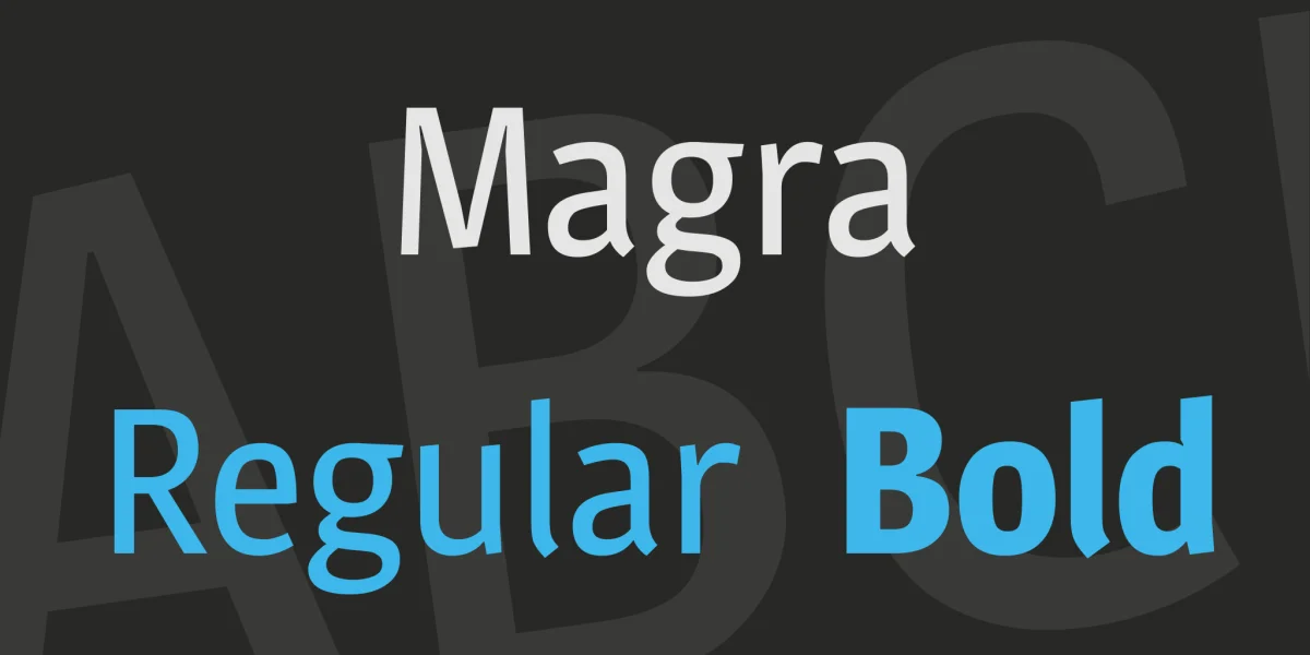 Magra Font Family