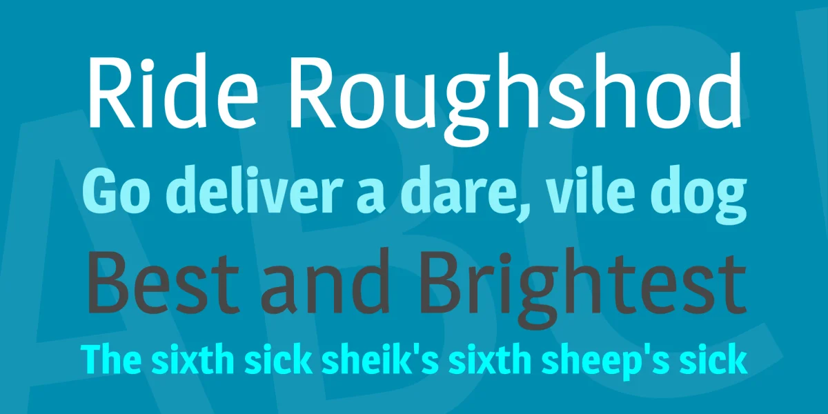 Magra Font Family preview 2