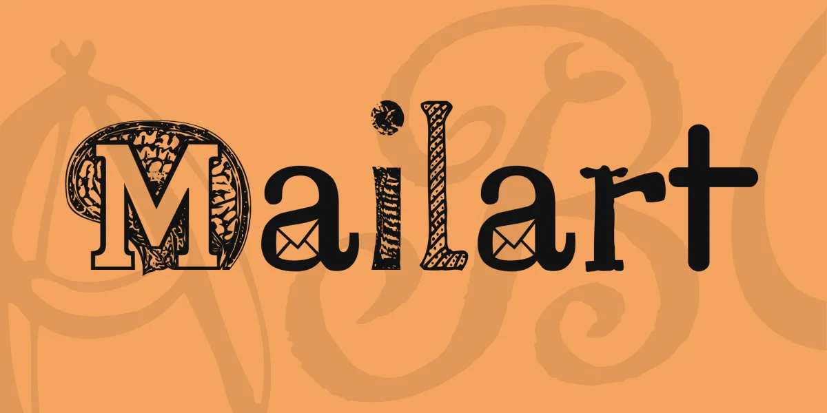 Mailart Font Family