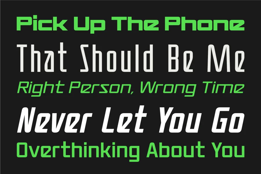 Maintaker Demo Font Family preview 12