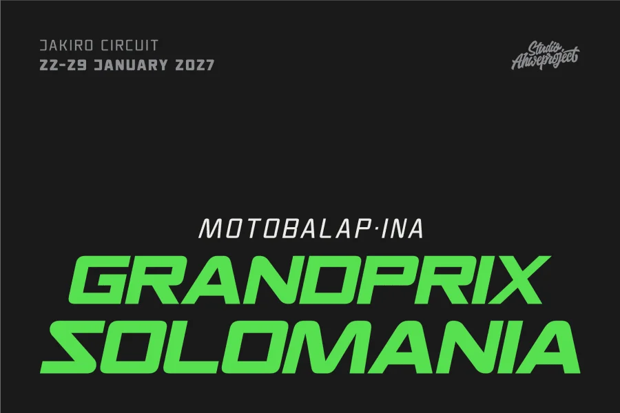 Maintaker Demo Font Family preview 9