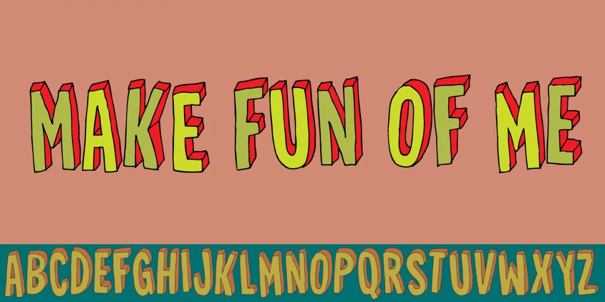Make fun of me DEMO Font