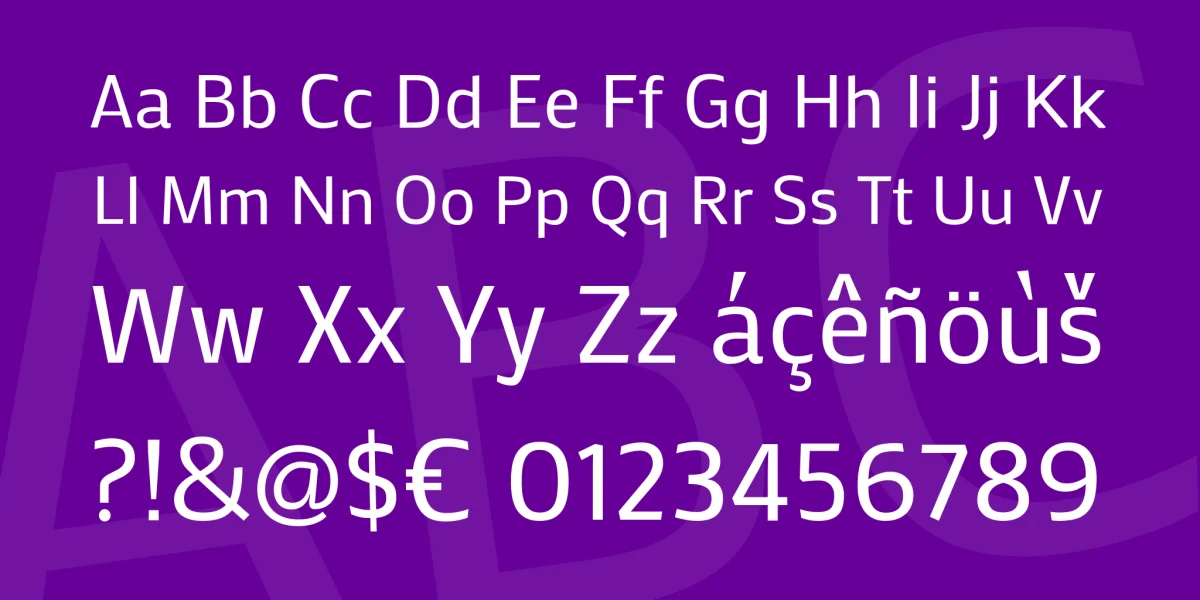 Mako Font preview 4
