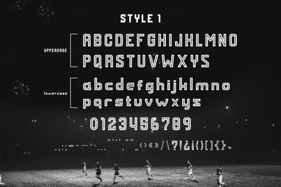 MALDINI Font preview 3