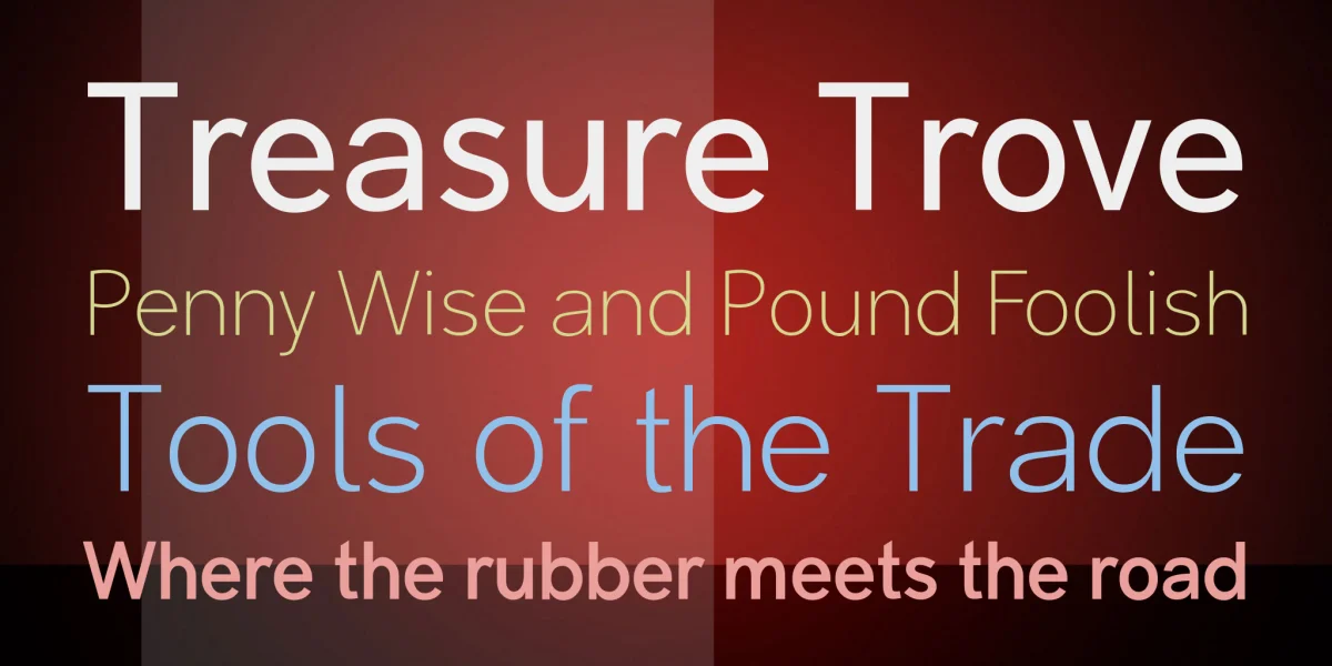Malter Sans Font Family preview 2