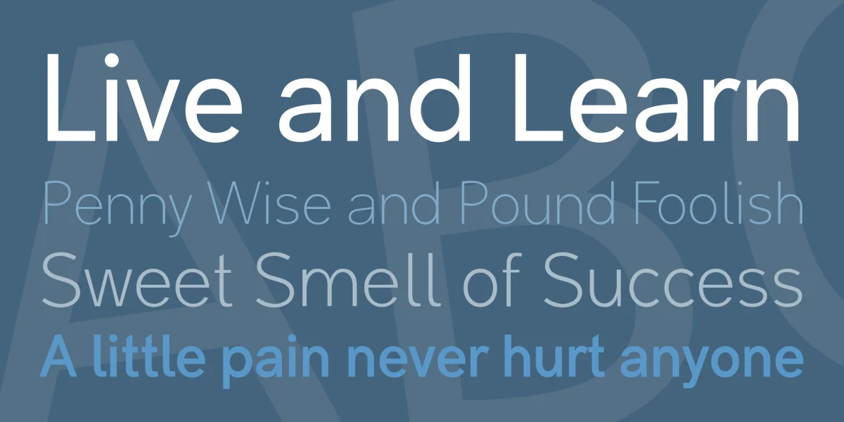 Malter Sans Font Family preview 7
