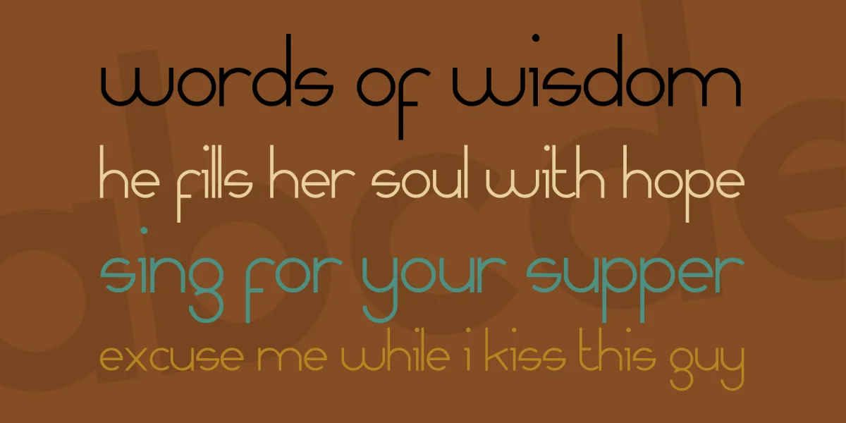 Mamma Gamma Font preview 2