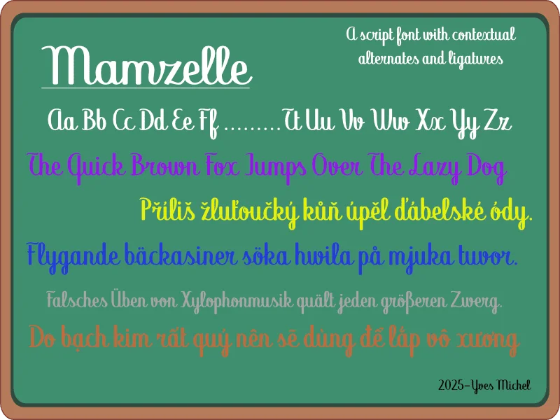 Mamzelle Font Family