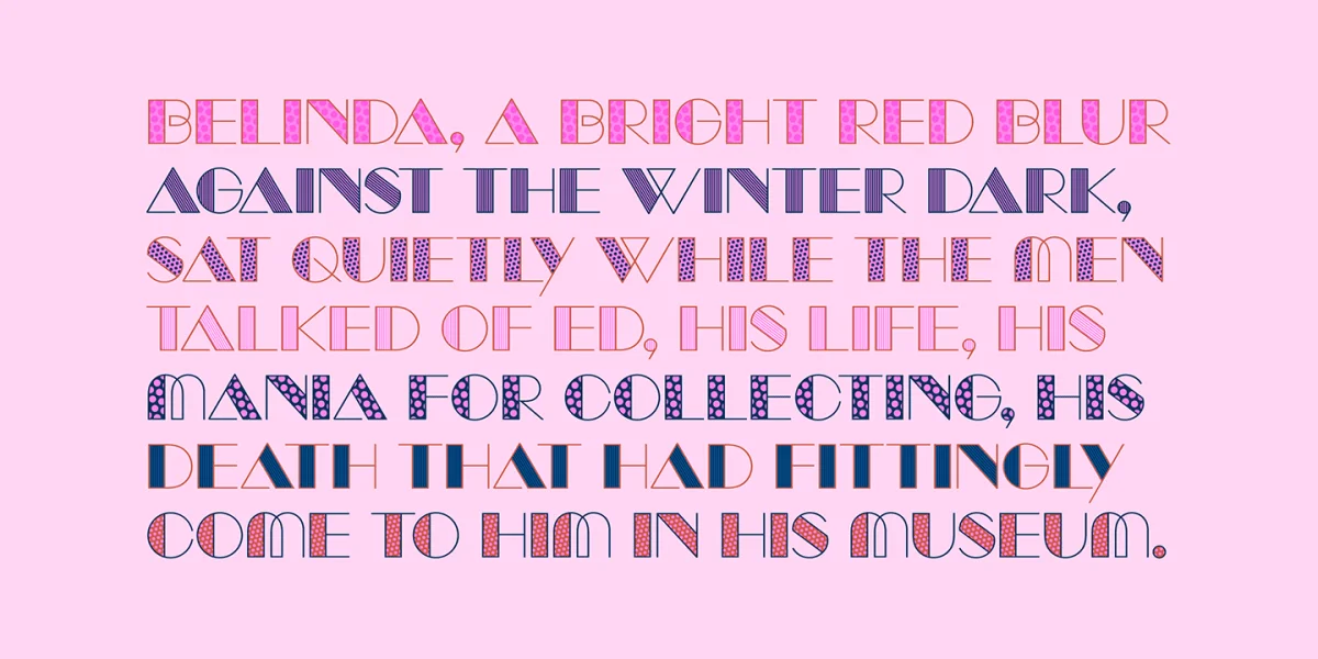Manbow Font Family preview 3