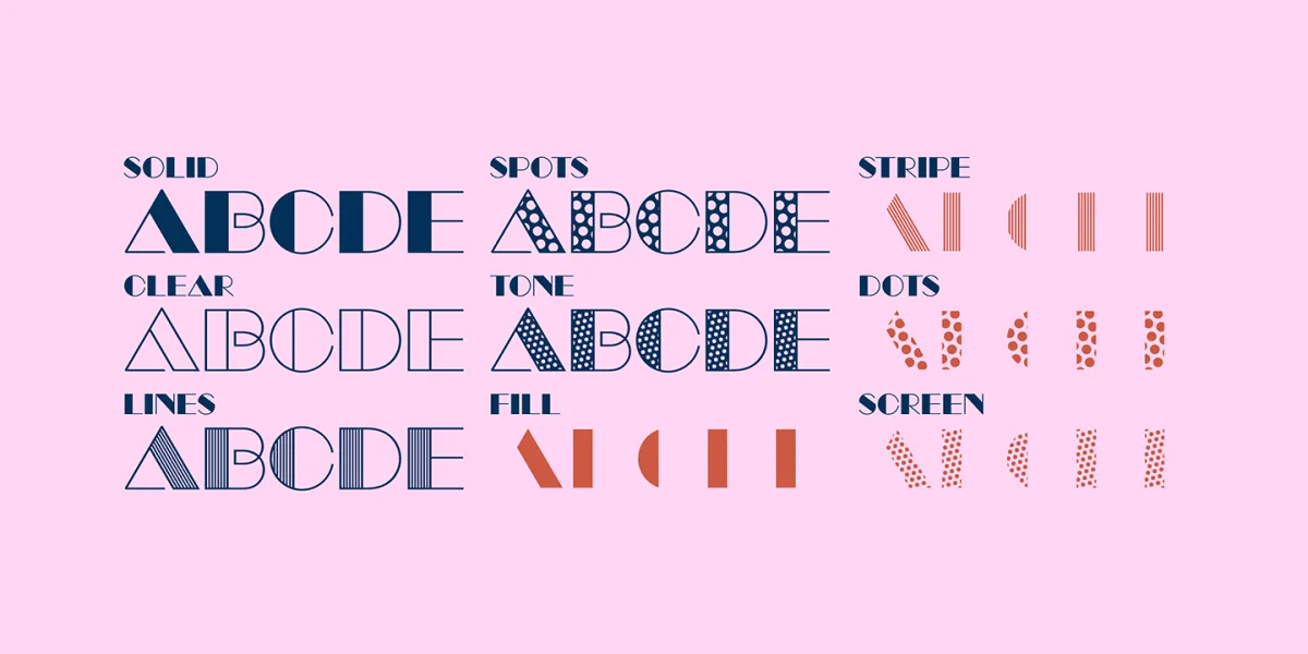 Manbow Font Family preview 4