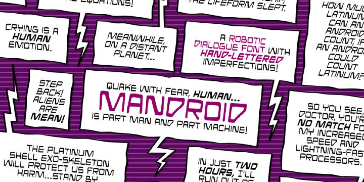 Mandroid BB Font Family
