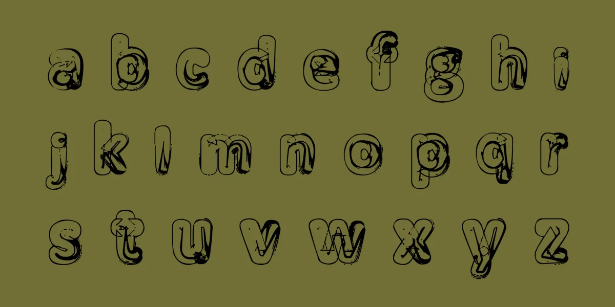 Manenschijn_02 Font preview 2