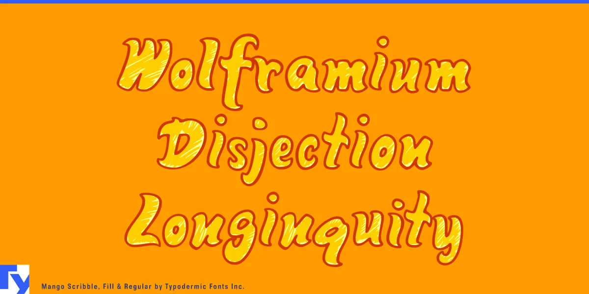 Mango Font Family preview 3