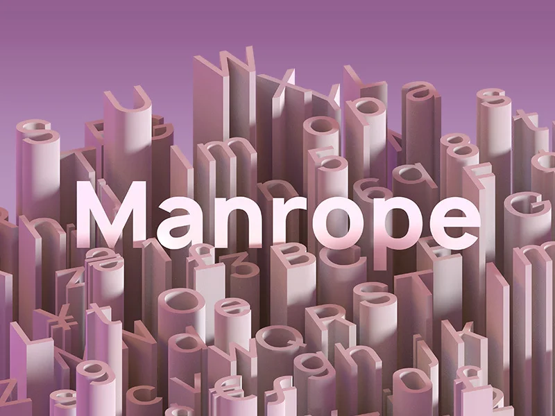 Manrope Font Family