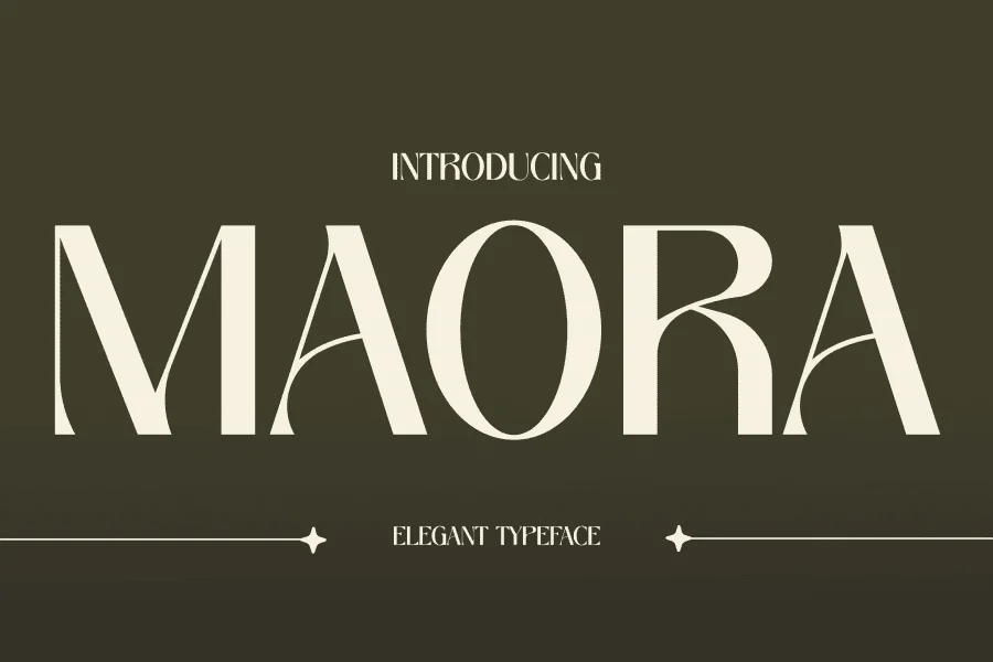 Maora Font
