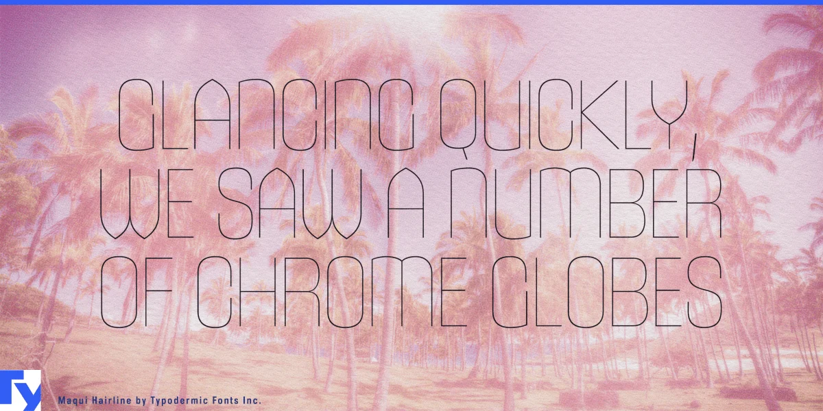 Maqui Font Family preview 5