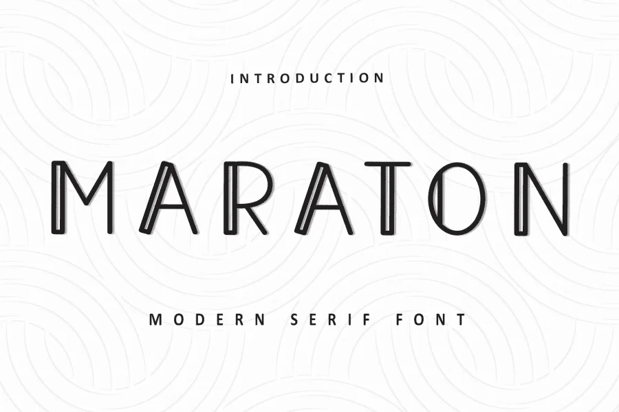 Maraton Font