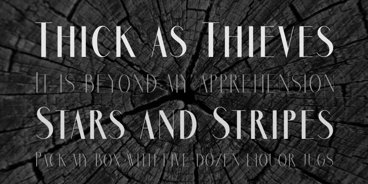 Marbre Sans Font Family preview 2