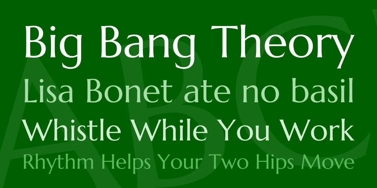 Marcellus Font preview 2