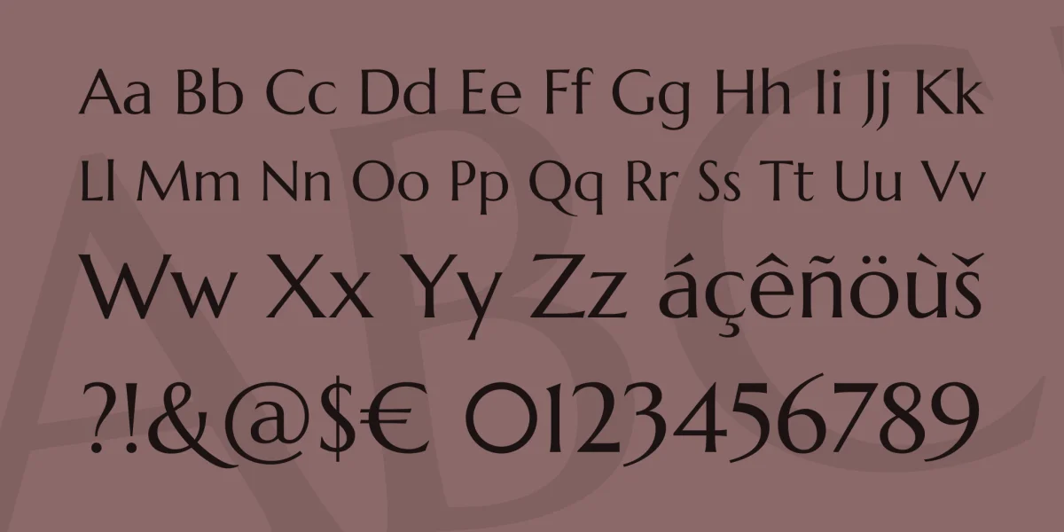 Marcellus Font preview 4