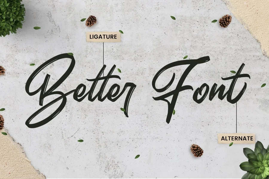 Marelan Font preview 12