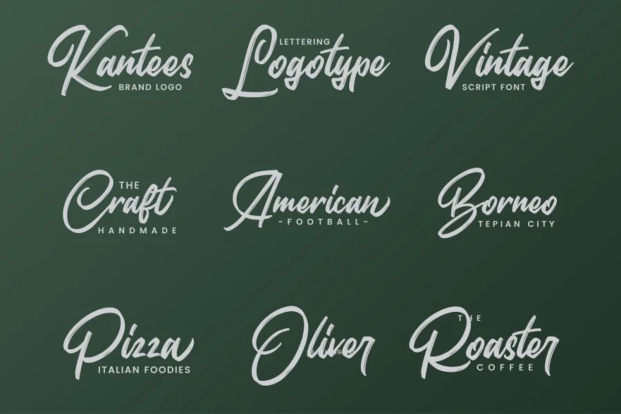 Marelan Font preview 13