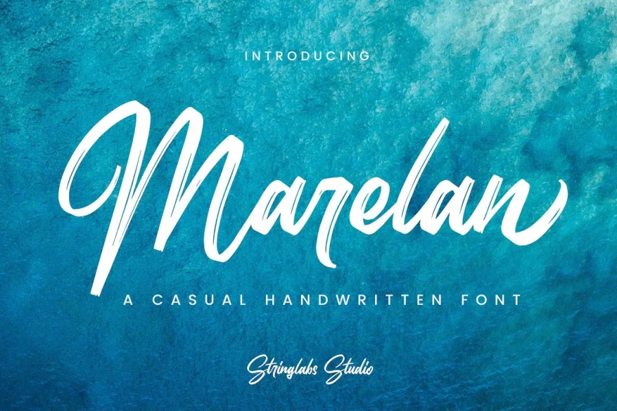 Marelan Font preview 16