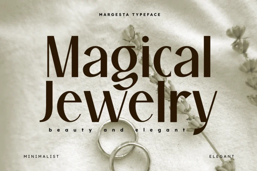 Margesta Font preview 3