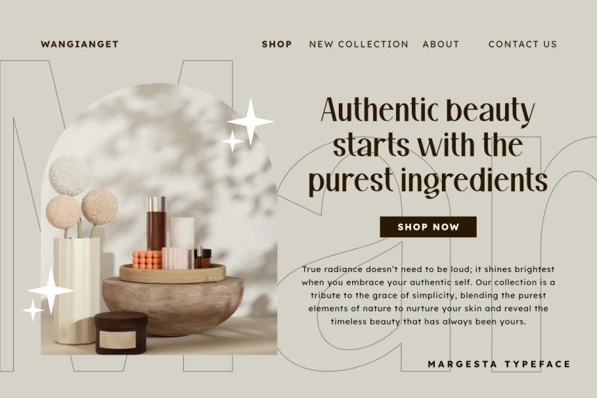Margesta Font preview 5