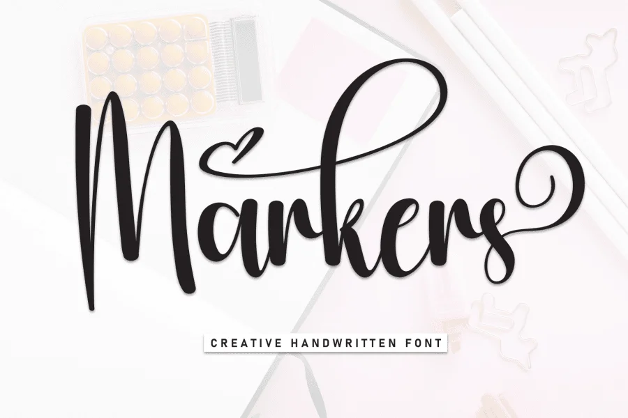Markers Font
