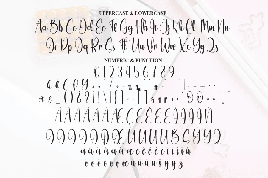 Markers Font preview 7