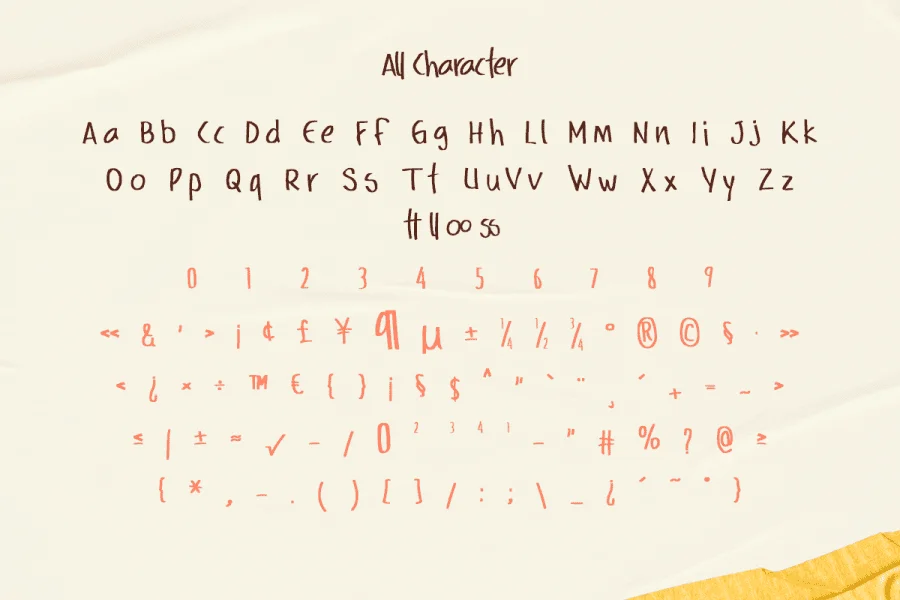 Markey Font preview 8
