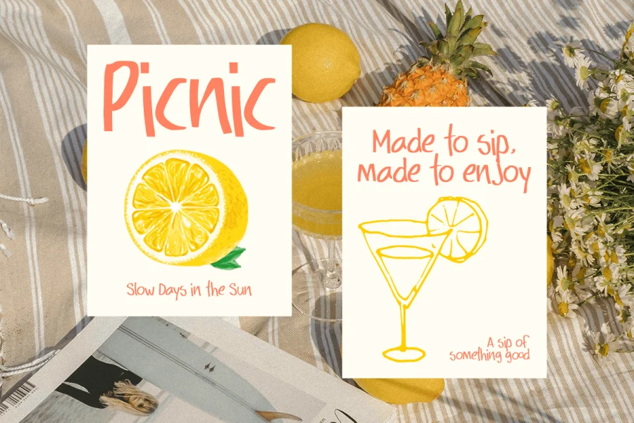 Markey Font preview 9