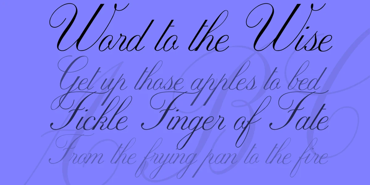 Marriage Moment Personal Use Font preview 2